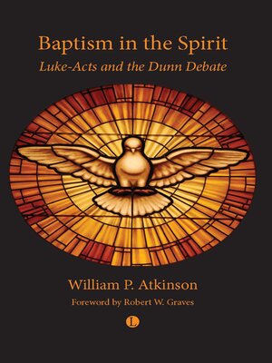 cover image of Baptism in the Spirit